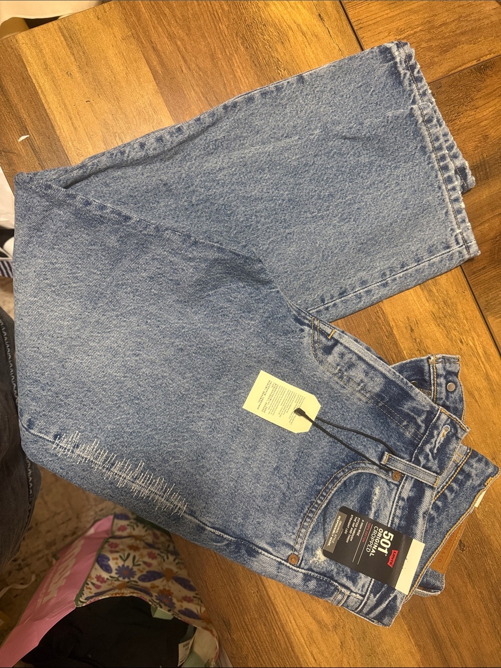 Ievis 501 cropped Denim Jeans size 28x28